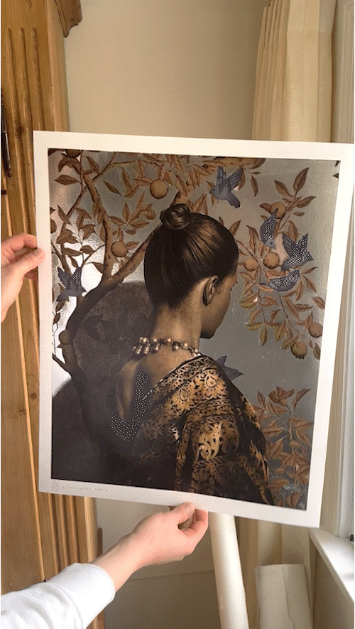 "Lavinia" Silver Print