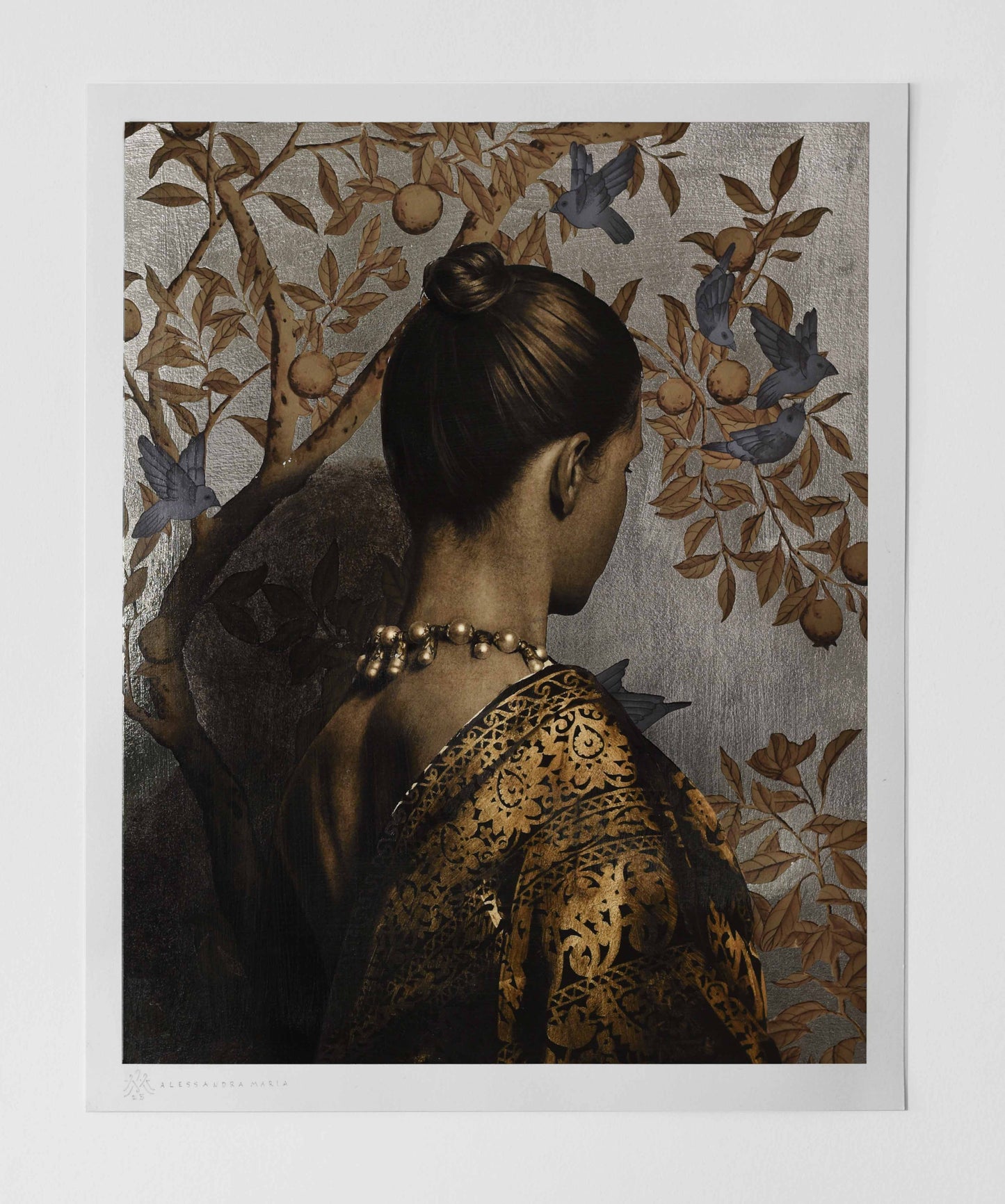"Lavinia" Silver Print