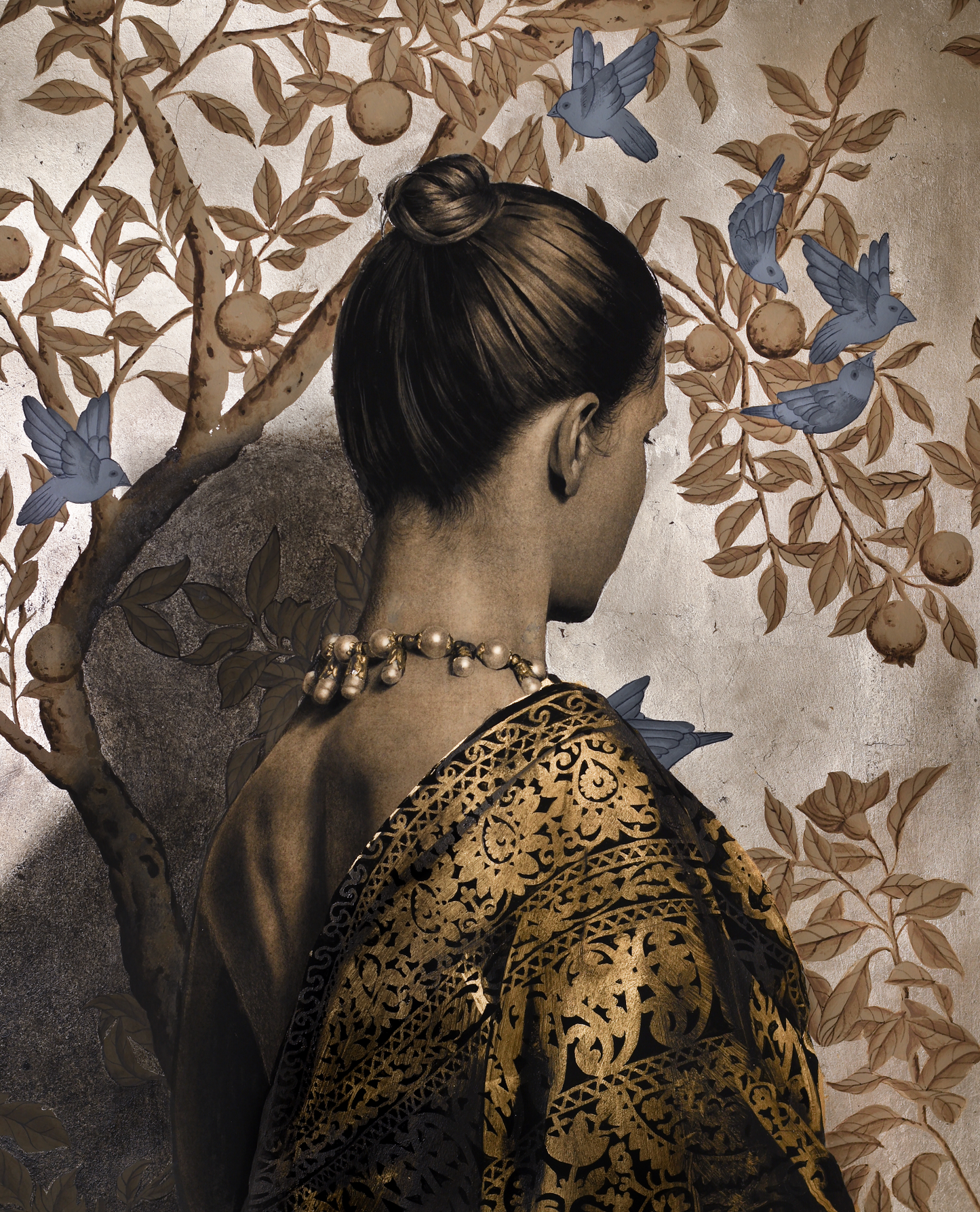 "Lavinia" Silver Print