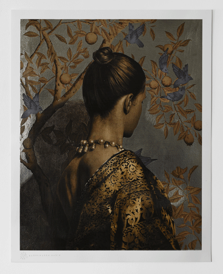 "Lavinia" Silver Print